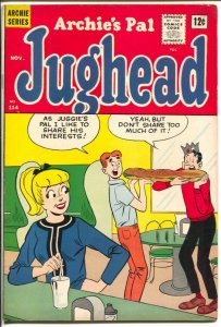 Archie's Pal Jughead #114 1964-soda shop submarine sandwich cover-Betty-Veronica