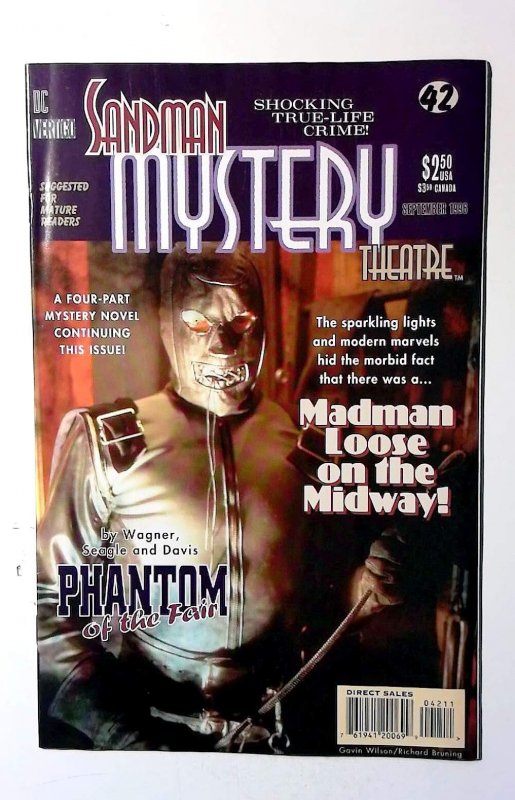 Sandman Mystery Theatre #42 (1996) DC Comics 1st Print Comic Book