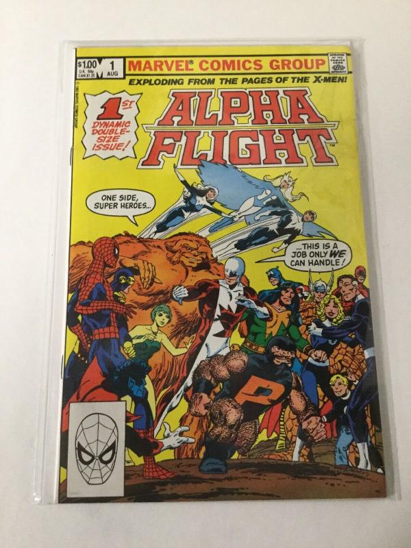 Alpha Flight 1 5.5 VF- Very Fine- Marvel 