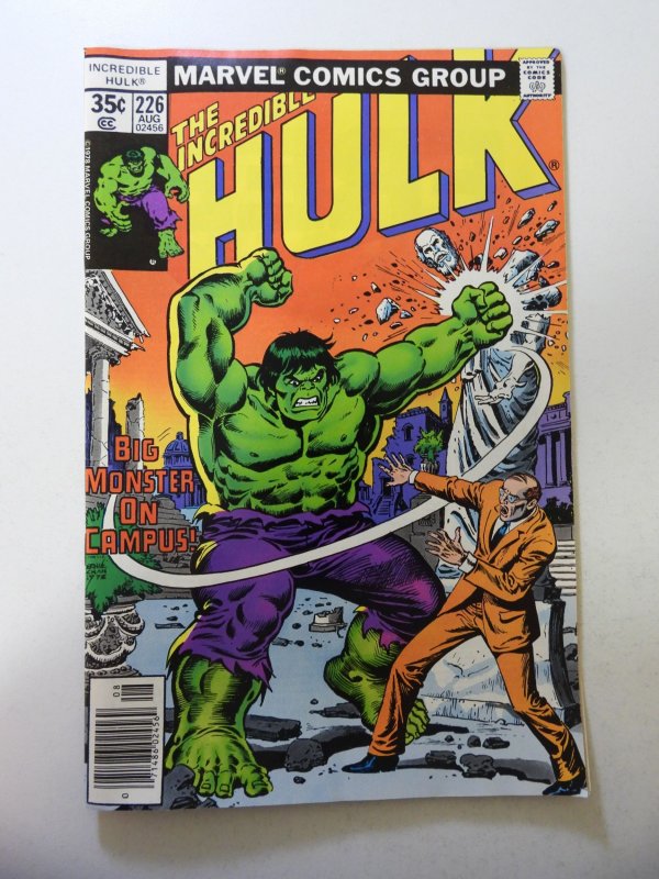 The Incredible Hulk #226 (1978) FN Condition