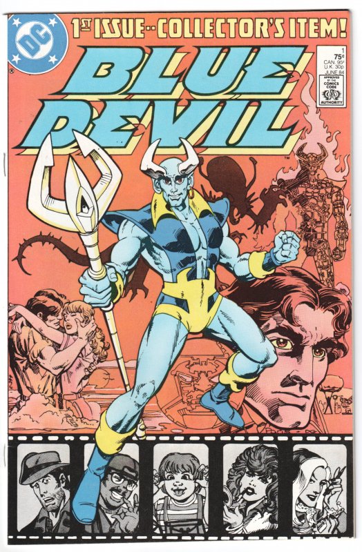 Blue Devil #1 (1984) Blue Devil