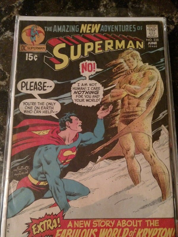 Superman #238 (DC, 1971) F-