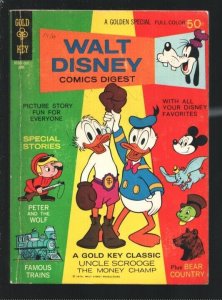 Walt Disney Comics Digest #22 1970-Uncle scrooge-Donald Duck-Dumbo-Goofy-Comi... 