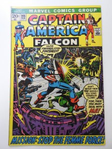 Captain America #146 (1972) Great Read! Sharp Fine+ Condition!
