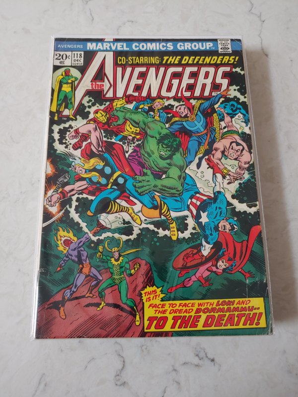 The Avengers #118 (1973) Defenders Appearance