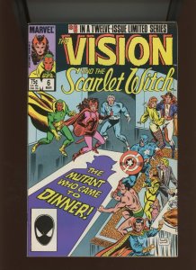 (1986) The Vision and the Scarlet Witch #6: A LIMITED SERIES! (8.0/8.5)