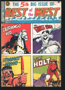 Best Of The West #5 1952-ME-Ghost Rider-Dick Ayers-Durango Kid-Tim Holt aka R...