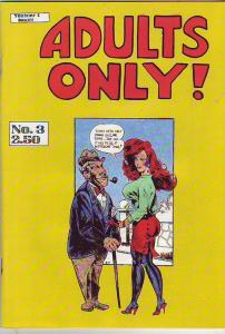 Adults Only #3 (Jan-87) VF/NM High-Grade 