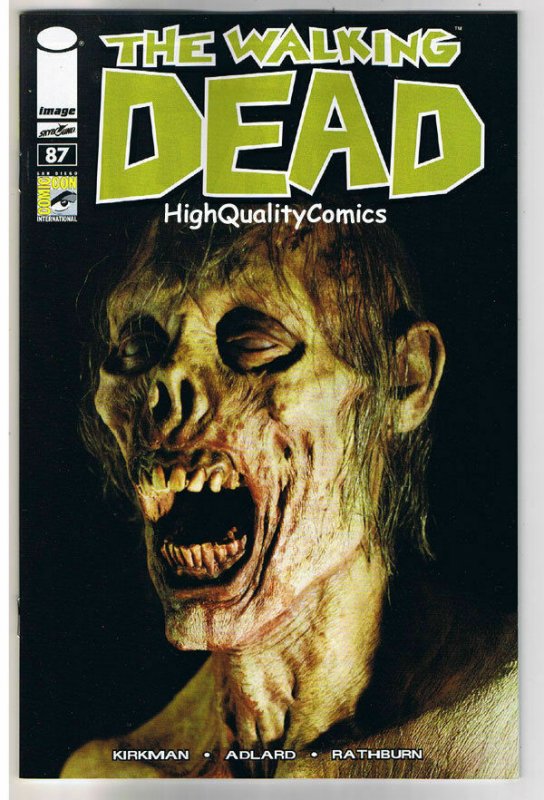 WALKING DEAD #87, NM, Robert Kirkman, SDCC Comic Variant, Zombies, 2003, Horror