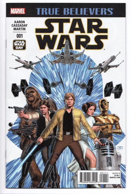 Star Wars #1 - True Believers Edition (Marvel, 2016) - New/Unread (VF/NM)