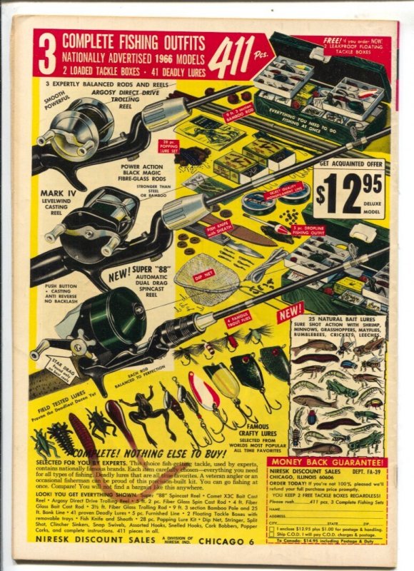 Tarzan #158  1966 - Gold Key  -FN- - Comic Book