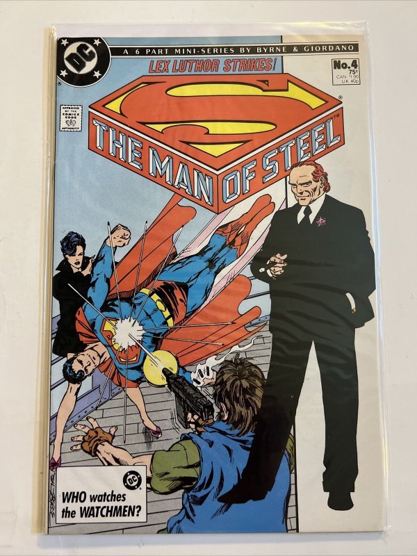 THE MAN OF STEEL #1 - 6 COMPLETE JOHN BYRNE SERIES Superman DC Comics 1986 