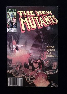 New Mutants #22  MARVEL Comics 1984 VF NEWSSTAND MARK JEWELERS 