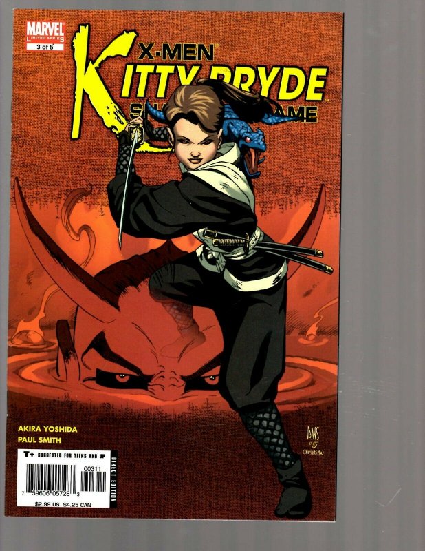 12 Comics Kitty Pryde #1 2 3 4 5 Last Hero #1 2 3 4 5 Kazar #9 Justice #1 EK19