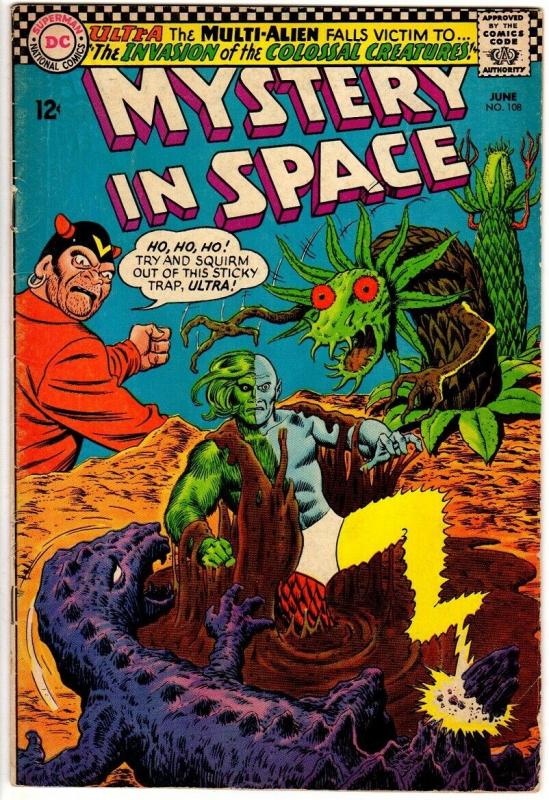 MYSTERY IN SPACE 108 VG  June 1966