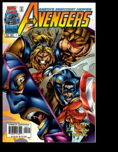 12 Avengers Marvel Comics # 1 2 3 4 5 6 7 8 9 10 11 12 Iron Man Thor Hulk JF18