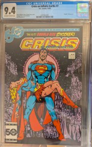 Crisis on Infinite Earths #7 (1985) CGC 9.4