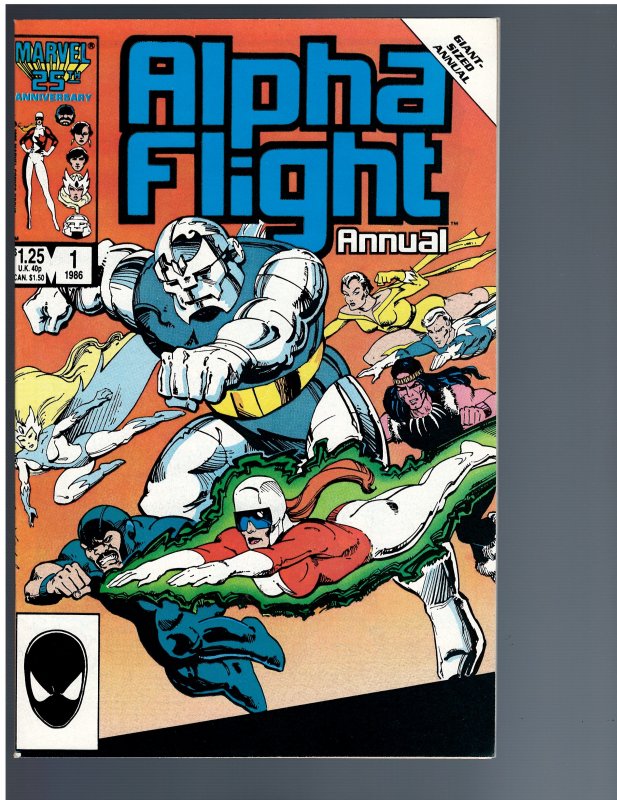 Alpha Flight Annual #1 (1986)
