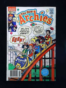 New Archies #6  Archie Comics 1988 Vg/Fn Newsstand