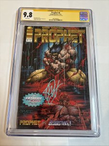Prophet (1994) # 8 (CGC 9.8 SS) signed Stephen Platt • Image Comics • Napton