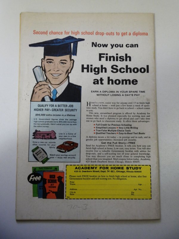 Sub-Mariner #28 (1970) VG Condition tape pull fc