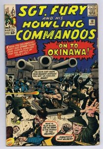 Sgt Fury and His Howling Commandos #10 1964 Marvel Comic Book 1st Captain Savage