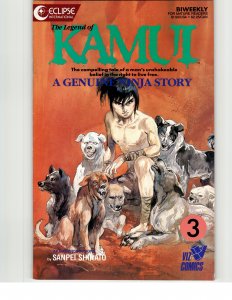 The Legend of Kamui #3 (1987) Kamui