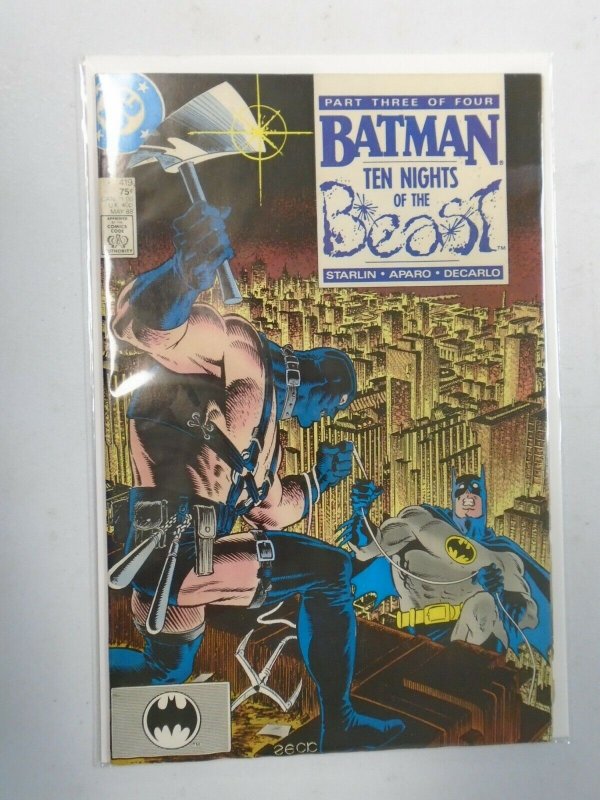 Batman #419 4.0 VG water damaged (1988)