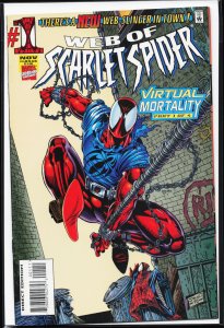 Web of Scarlet Spider #1 Direct Edition (1995) Scarlet Spider