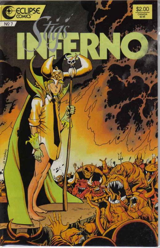 Stig’s Inferno #7 VF/NM; Vortex | save on shipping - details inside