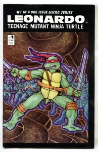 LEONARDO THE TEENAGE MUTANT NINJA TURTLES #1--1986 --comic book-- VF