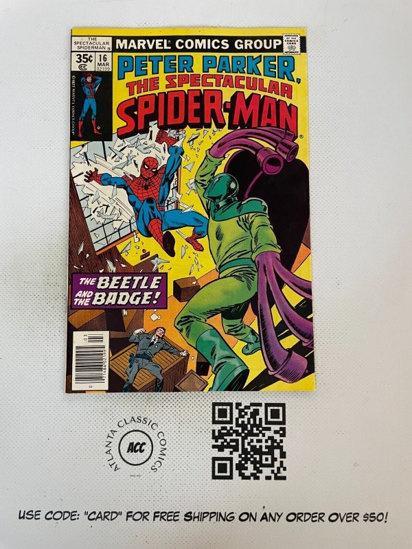 Spectacular Spider-Man # 16 NM- Marvel Comic Book Black Cat Goblin 4 SM15