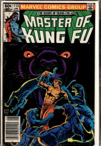 Master of Kung Fu #113 (1982) Master of Kung Fu / Shang-Chi
