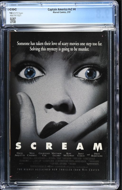 Captain America #v2 #4 (2/97) Graded CGC 9.8