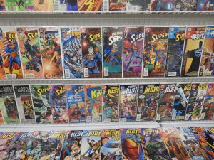 Huge Lot 140 Comics W/ Superman, Young Justice, +More! Avg VF Condition!