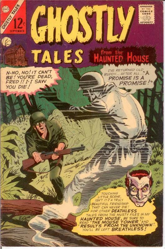 GHOSTLY TALES (1966-1984) 57 FINE Ditko art COMICS BOOK