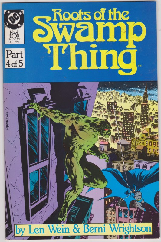 Roots of the Swamp Thing #4 (1986)