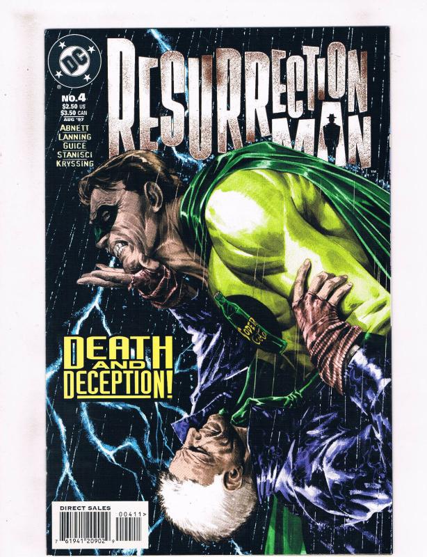 Ressurection Man #4 NM DC Comics Comic Book Abnett Aug 1997 DE33 CH19