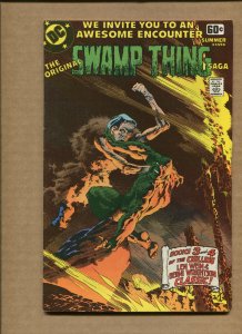 Swamp Thing Saga  - The Patchwork Man - 1978 (Grade 8.0) WH