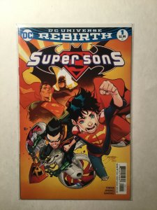 Supersons 1 Near Mint Nm Rebirth Dc Comics