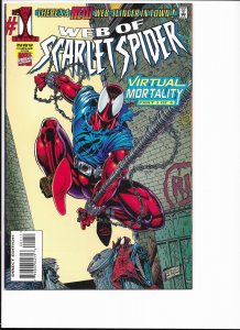 Web of Scarlet Spider #1 Direct Edition (1995)