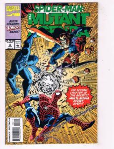 Spider-Man: The Mutant Agenda #2 Marvel Comic Book w/Beast from X-Men HH1