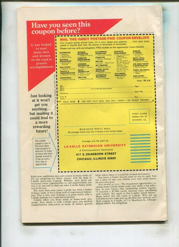 GIANT-SIZE FANTASTIC FOUR #3 (4.5) FOUR HORSEMEN!! 1974