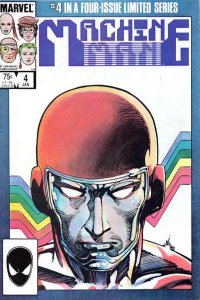 Machine Man (1984 series)  #4, NM + (Stock photo)