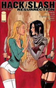 HACK SLASH Resurrection #5 A, VF+, 2017 2018, Horror, Attack Survivor