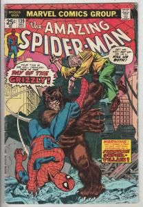 Amazing Spider-Man #139 (Dec-74) VG+ Affordable-Grade Spider-Man