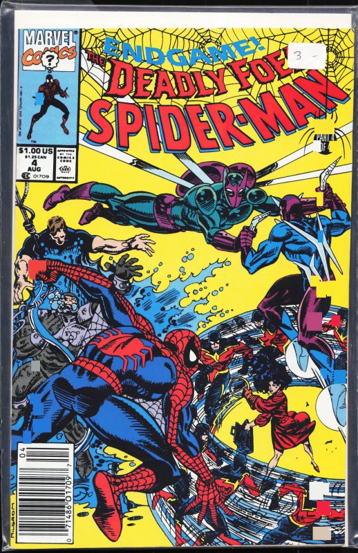 Deadly Foes of Spider-Man #4 (1991) Spider-Man