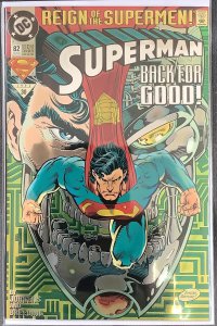 Superman #82 - Chromium Variant (1993, DC) NM+