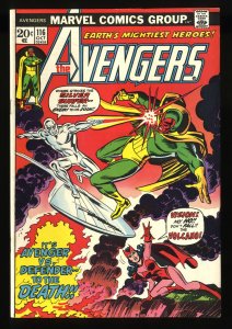 Avengers #116 FN 6.0 Silver Surfer!