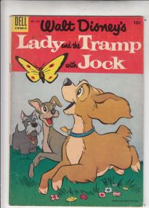 Four Color #629 (May-55) FN+ Mid-Grade Lady, Tramp